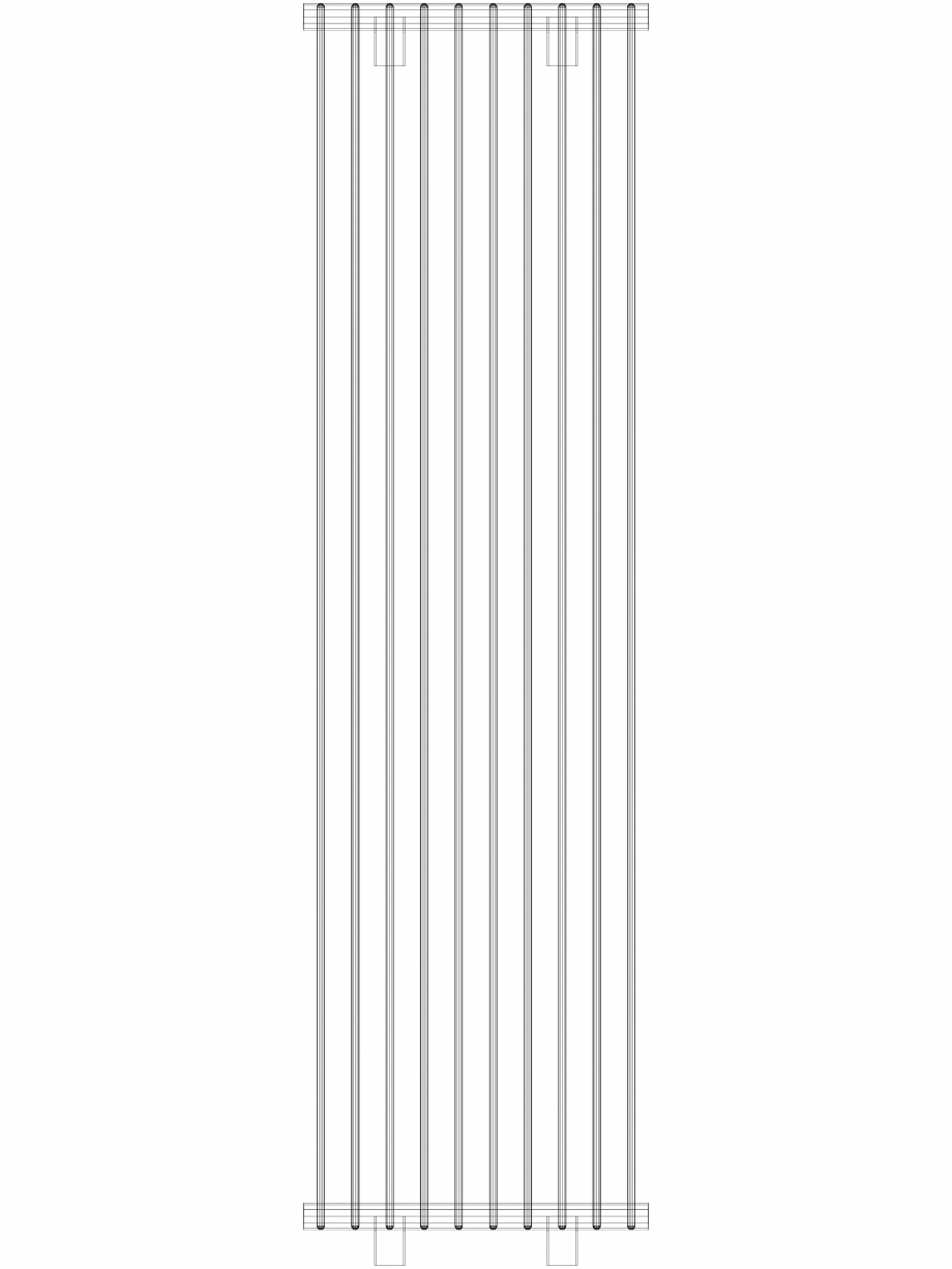 Pagina 1 - CAD-DWG calorifer_decorativ_TULIPA-TV1_1600-450_3D VASCO Detaliu de produs TULIPA...