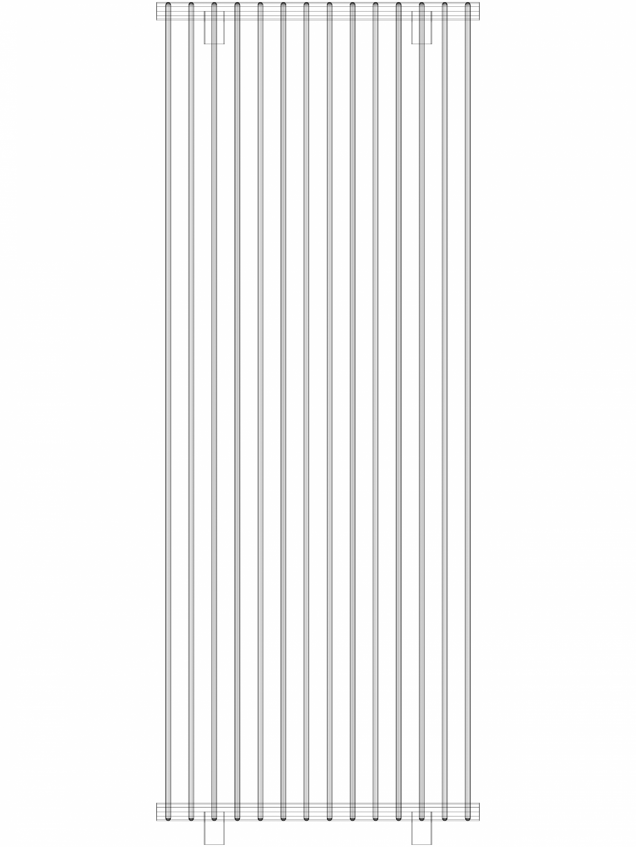 Pagina 1-CAD-DWG calorifer_decorativ_TULIPA-TV1_1600-630_3D VASCO Detaliu de produs TULIPA VERTICAL 