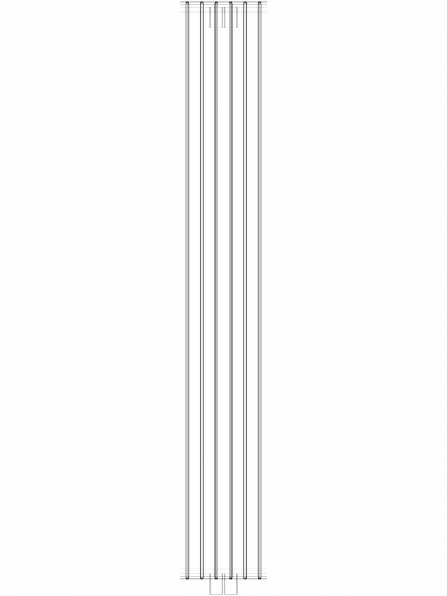 Pagina 1 - CAD-DWG calorifer_decorativ_TULIPA-TV1_1800-270_3D VASCO Detaliu de produs TULIPA...