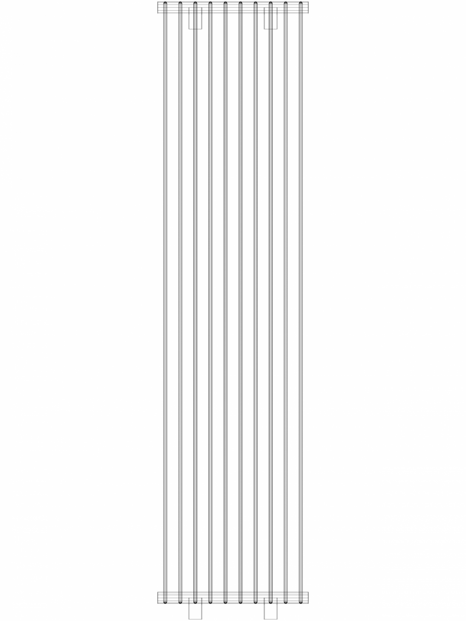 Pagina 1 - CAD-DWG calorifer_decorativ_TULIPA-TV1_1800-450_3D VASCO Detaliu de produs TULIPA...