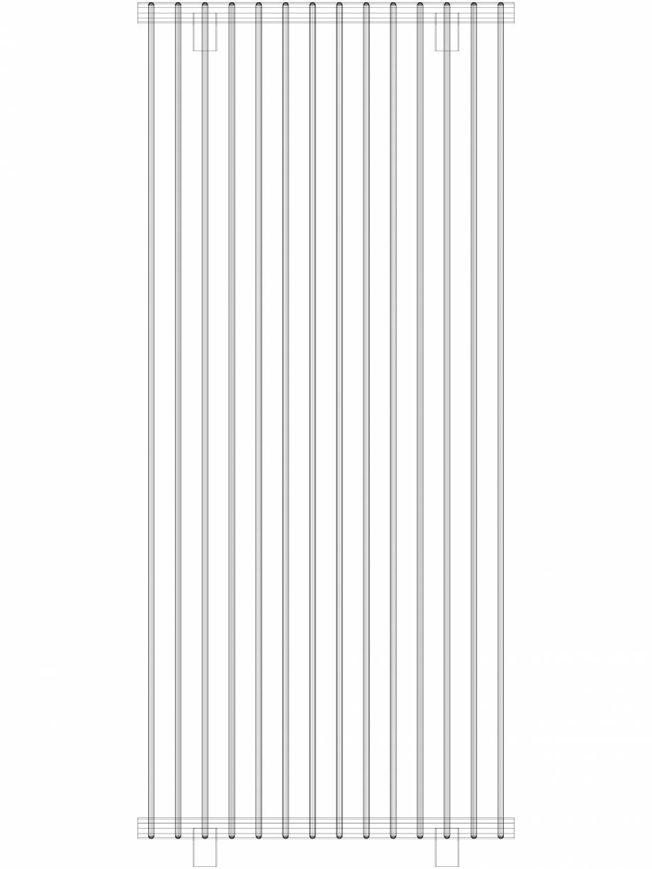 Pagina 1 - CAD-DWG calorifer_decorativ_TULIPA-TV1_1400-630_3D VASCO Detaliu de produs TULIPA...
