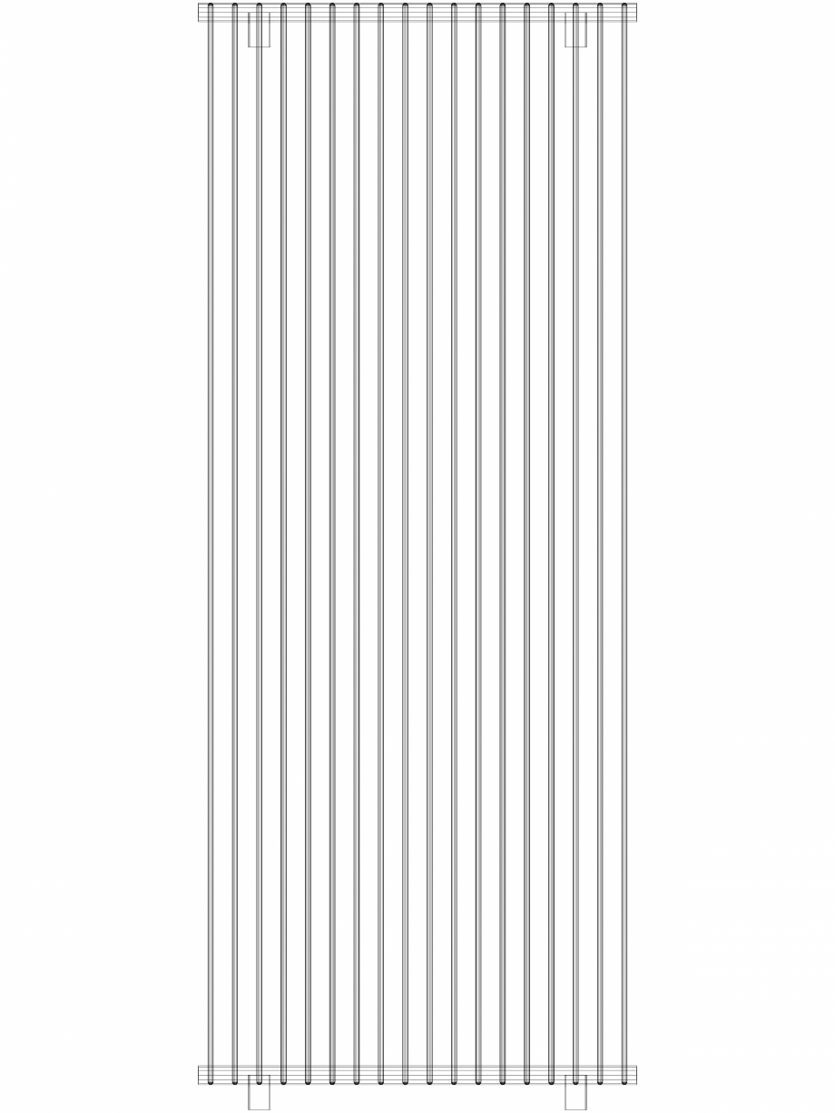 Pagina 1 - CAD-DWG calorifer_decorativ_TULIPA-TV1_2000-810_3D VASCO Detaliu de produs TULIPA...
