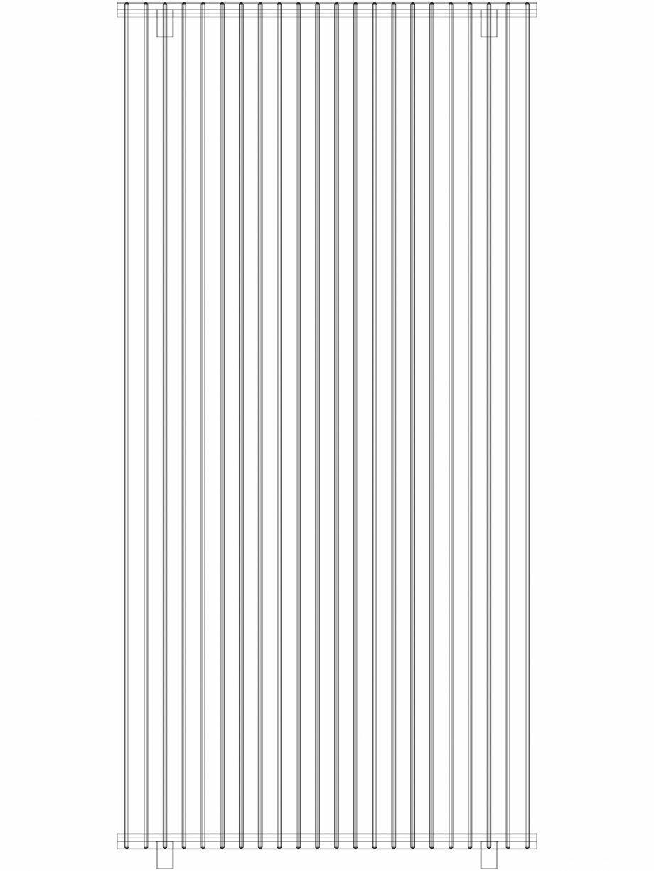 Pagina 1 - CAD-DWG calorifer_decorativ_TULIPA-TV1_2000-990_3D VASCO Detaliu de produs TULIPA...