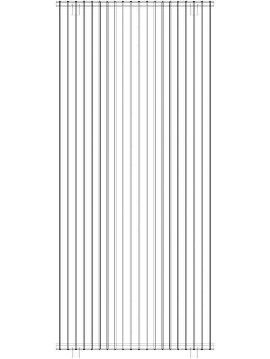 Pagina 1 - CAD-DWG calorifer_decorativ_TULIPA-TV1_2000-900_3D VASCO Detaliu de produs TULIPA...