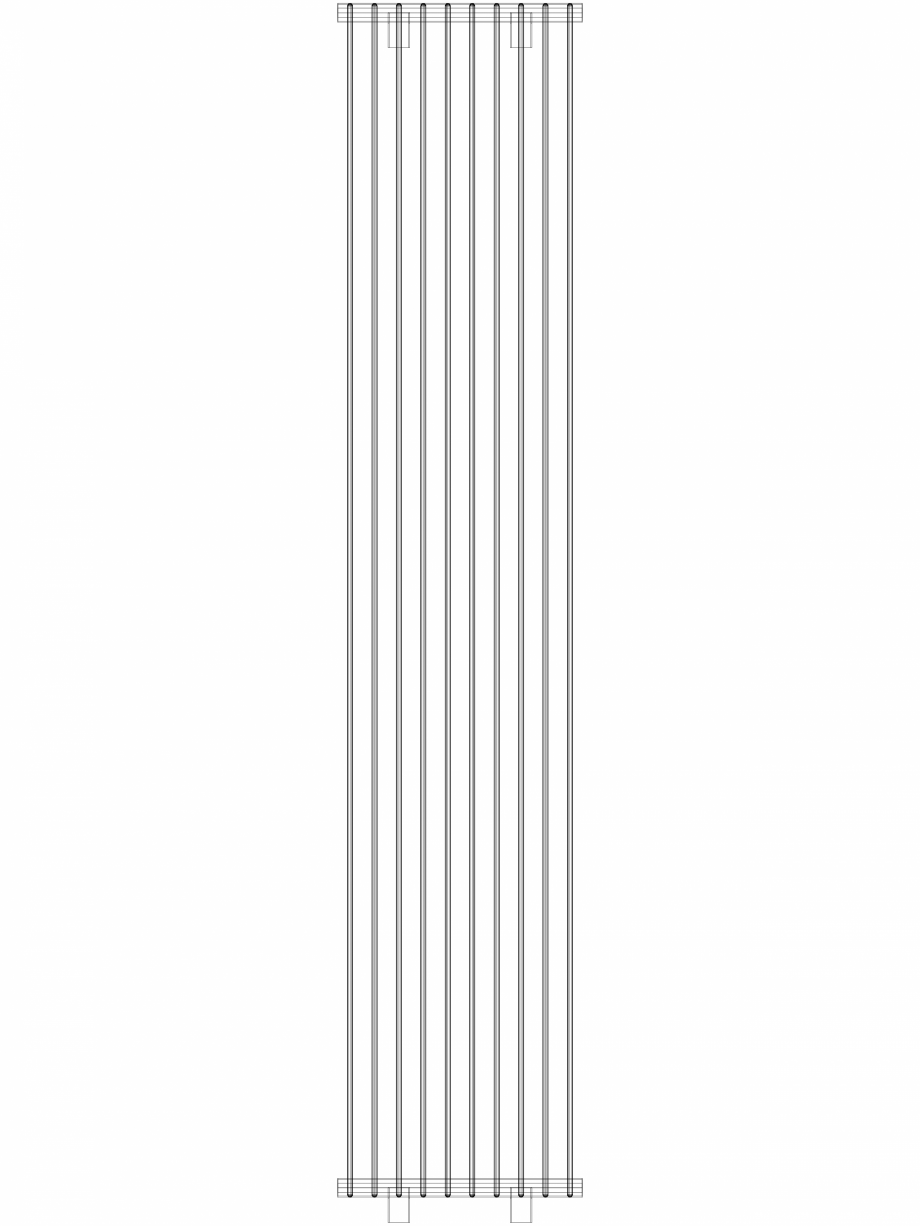 Pagina 1 - CAD-DWG calorifer_decorativ_TULIPA-TV1_2200-450_3D VASCO Detaliu de produs TULIPA...