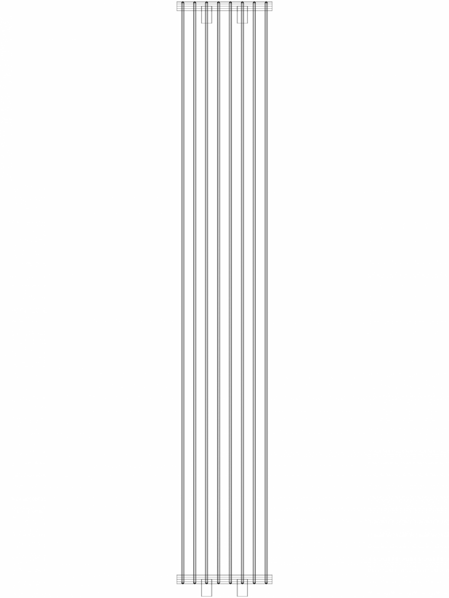 Pagina 1 - CAD-DWG calorifer_decorativ_TULIPA-TV1_2200-360_3D VASCO Detaliu de produs TULIPA...