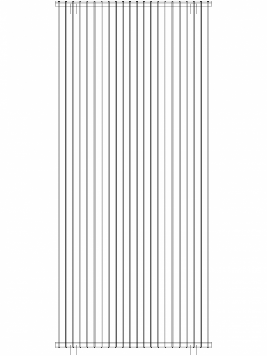 Pagina 1 - CAD-DWG calorifer_decorativ_TULIPA-TV1_2200-990_3D VASCO Detaliu de produs TULIPA...