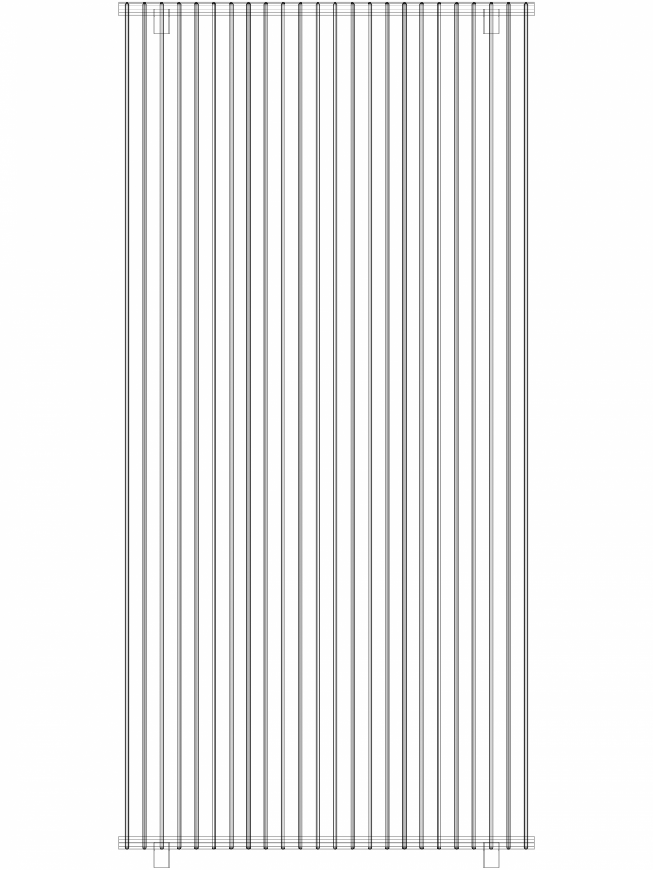 Pagina 1 - CAD-DWG calorifer_decorativ_TULIPA-TV1_2200-1080_3D VASCO Detaliu de produs TULIPA...