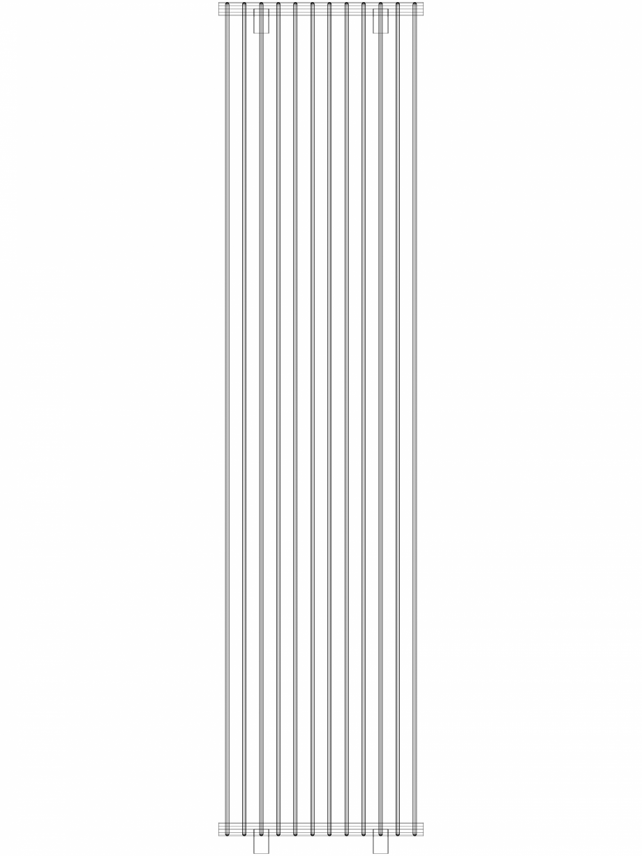 Pagina 1 - CAD-DWG calorifer_decorativ_TULIPA-TV1_2200-540_3D VASCO Detaliu de produs TULIPA...