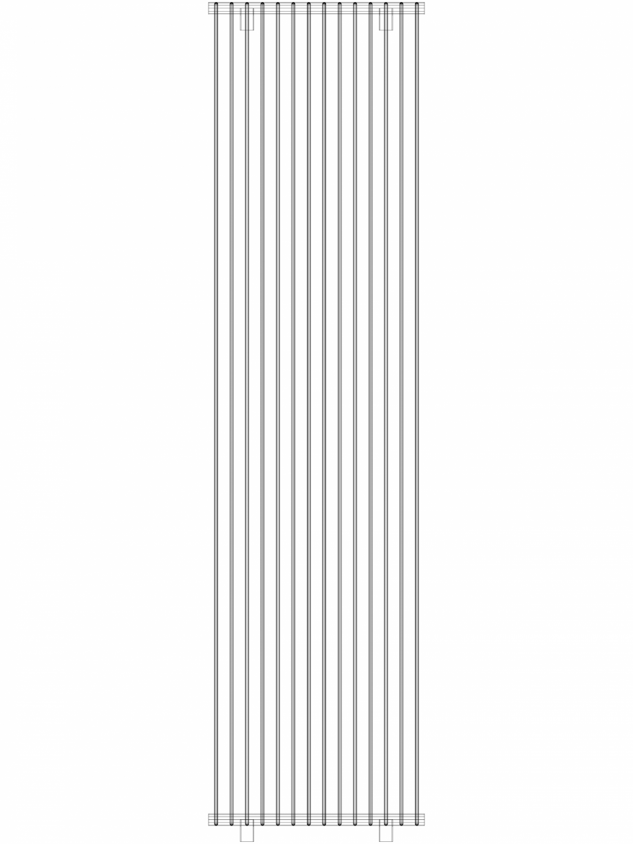 Pagina 1 - CAD-DWG calorifer_decorativ_TULIPA-TV1_2400-630_3D VASCO Detaliu de produs TULIPA...