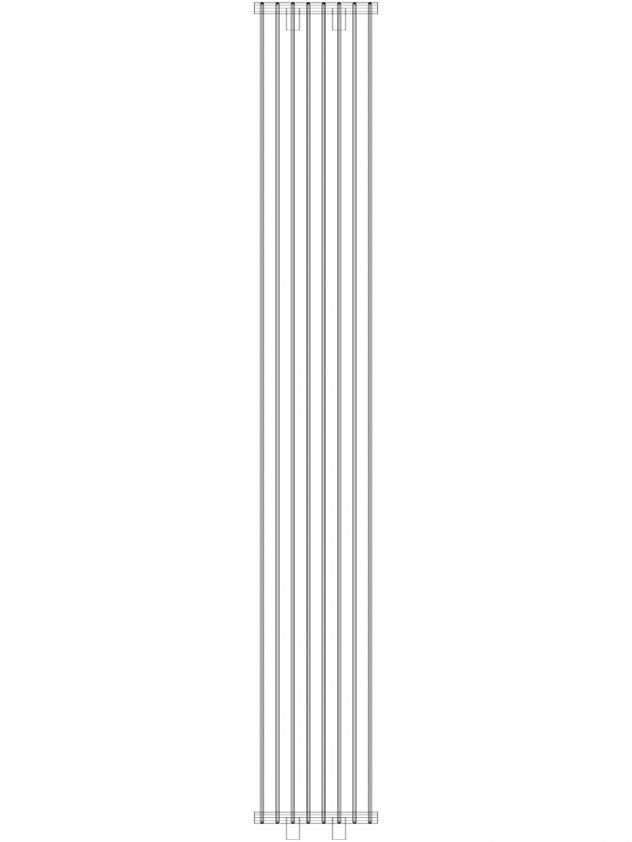 Pagina 1 - CAD-DWG calorifer_decorativ_TULIPA-TV1_2400-360_3D VASCO Detaliu de produs TULIPA...