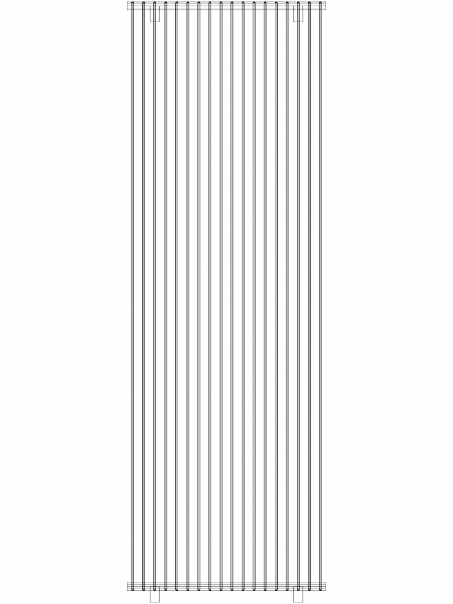Pagina 1 - CAD-DWG calorifer_decorativ_TULIPA-TV1_2400-810_3D VASCO Detaliu de produs TULIPA...