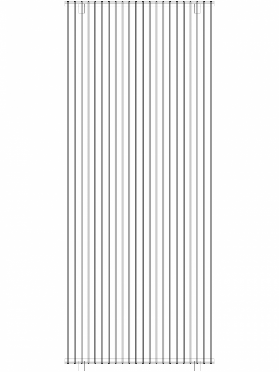 Pagina 1 - CAD-DWG calorifer_decorativ_TULIPA-TV1_2400-990_3D VASCO Detaliu de produs TULIPA...