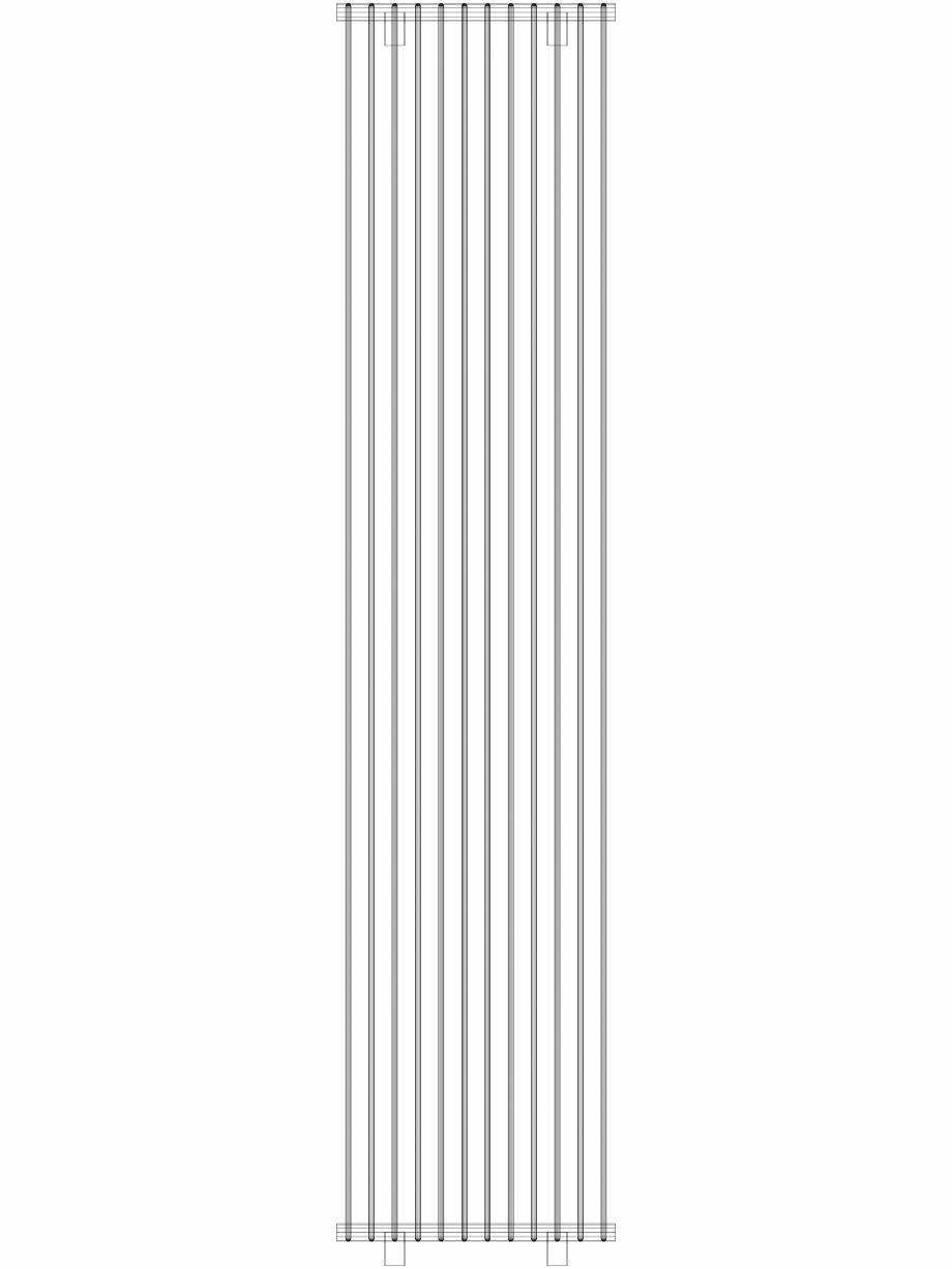 Pagina 1 - CAD-DWG calorifer_decorativ_TULIPA-TV1_2400-540_3D VASCO Detaliu de produs TULIPA...