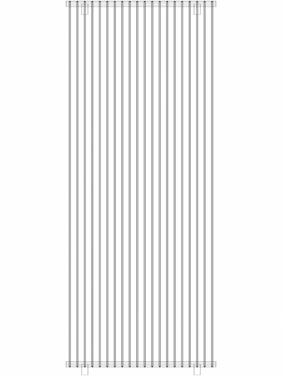 Pagina 1 - CAD-DWG calorifer_decorativ_TULIPA-TV1_2200-900_3D VASCO Detaliu de produs TULIPA...