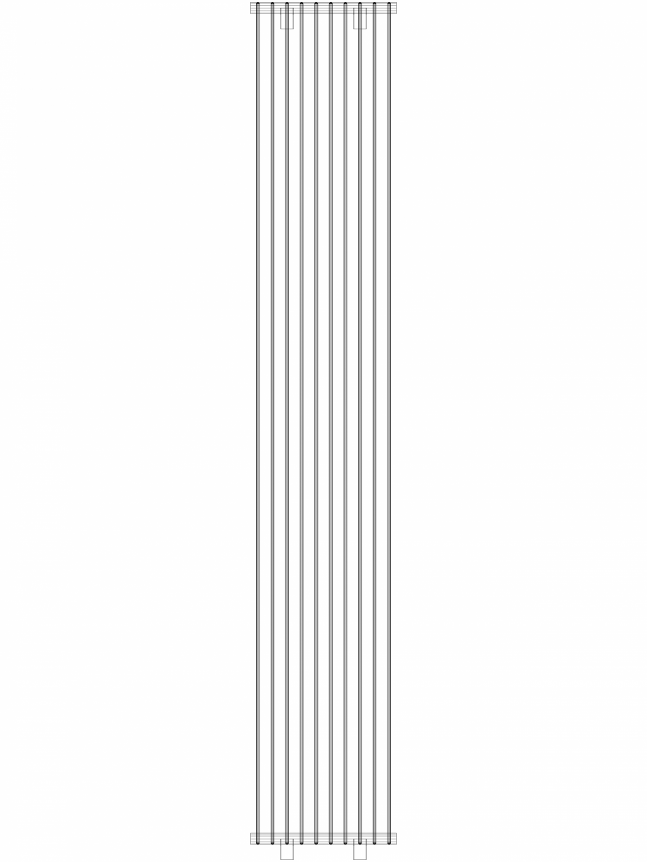 Pagina 1 - CAD-DWG calorifer_decorativ_TULIPA-TV1_2600-450_3D VASCO Detaliu de produs TULIPA...