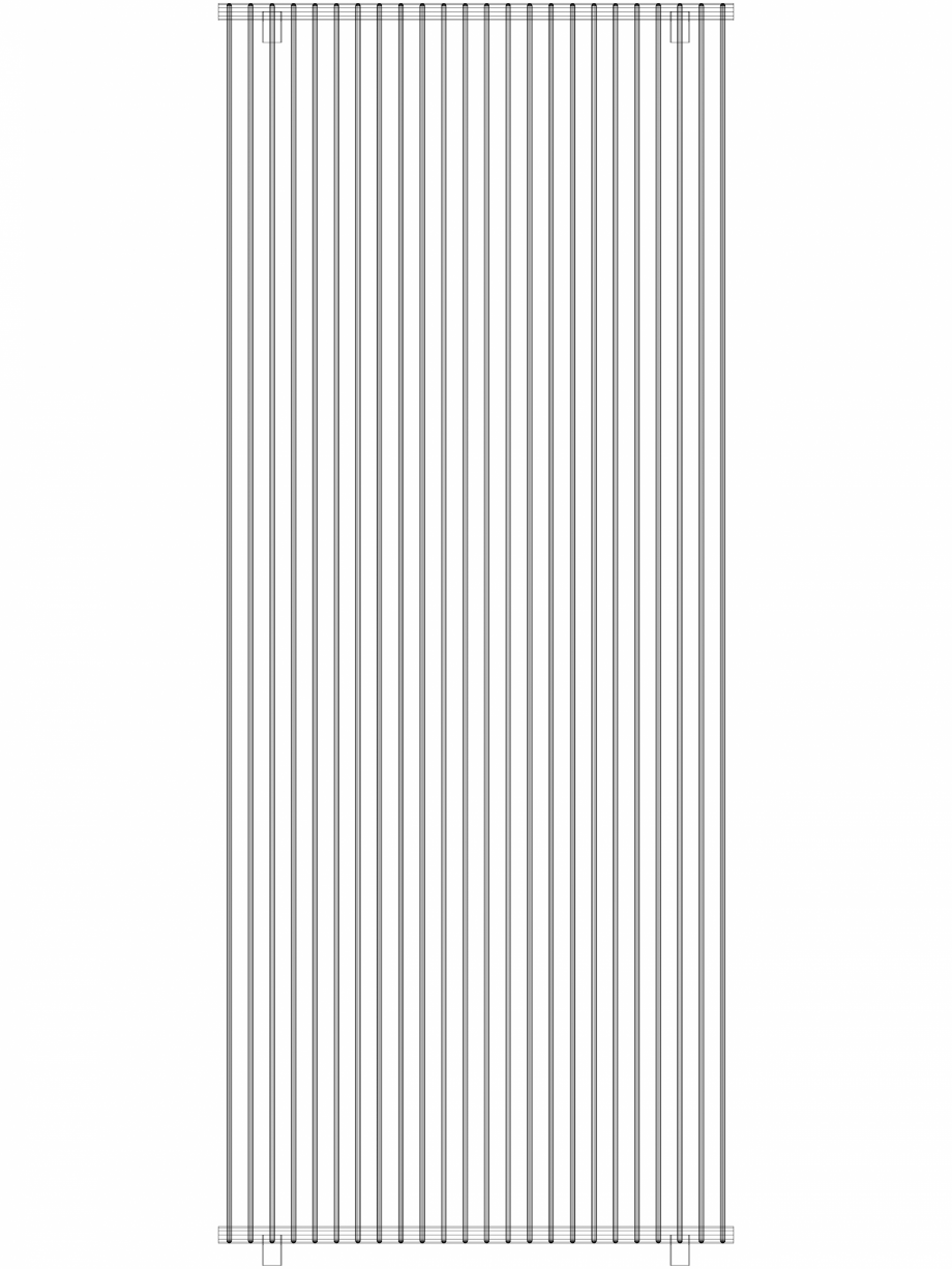 Pagina 1 - CAD-DWG calorifer_decorativ_TULIPA-TV1_2600-1080_3D VASCO Detaliu de produs TULIPA...