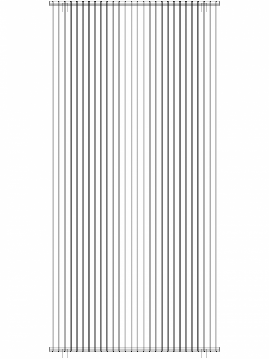 Pagina 1 - CAD-DWG calorifer_decorativ_TULIPA-TV1_2600-1260_3D VASCO Detaliu de produs TULIPA...