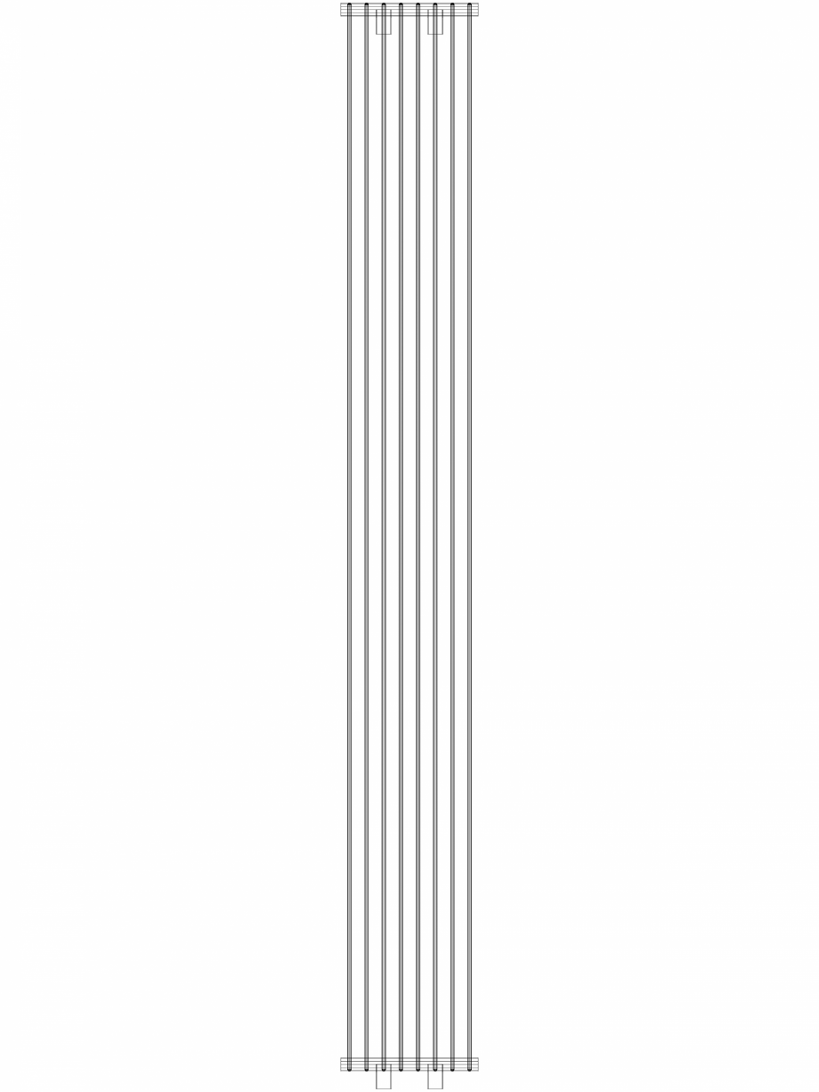 Pagina 1 - CAD-DWG calorifer_decorativ_TULIPA-TV1_2800-360_3D VASCO Detaliu de produs TULIPA...