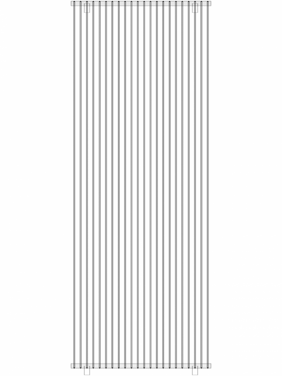 Pagina 1 - CAD-DWG calorifer_decorativ_TULIPA-TV1_2600-990_3D VASCO Detaliu de produs TULIPA...