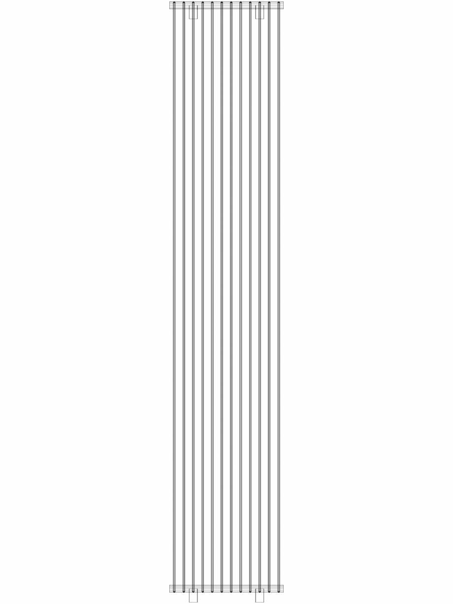 Pagina 1 - CAD-DWG calorifer_decorativ_TULIPA-TV1_2800-540_3D VASCO Detaliu de produs TULIPA...