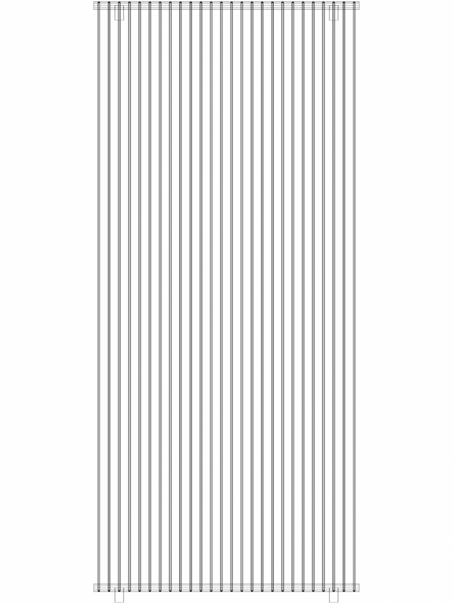 Pagina 1 - CAD-DWG calorifer_decorativ_TULIPA-TV1_2600-1170_3D VASCO Detaliu de produs TULIPA...