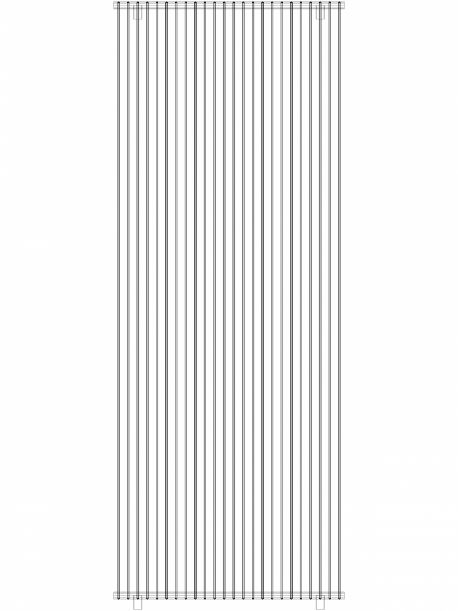 Pagina 1 - CAD-DWG calorifer_decorativ_TULIPA-TV1_2800-1080_3D VASCO Detaliu de produs TULIPA...