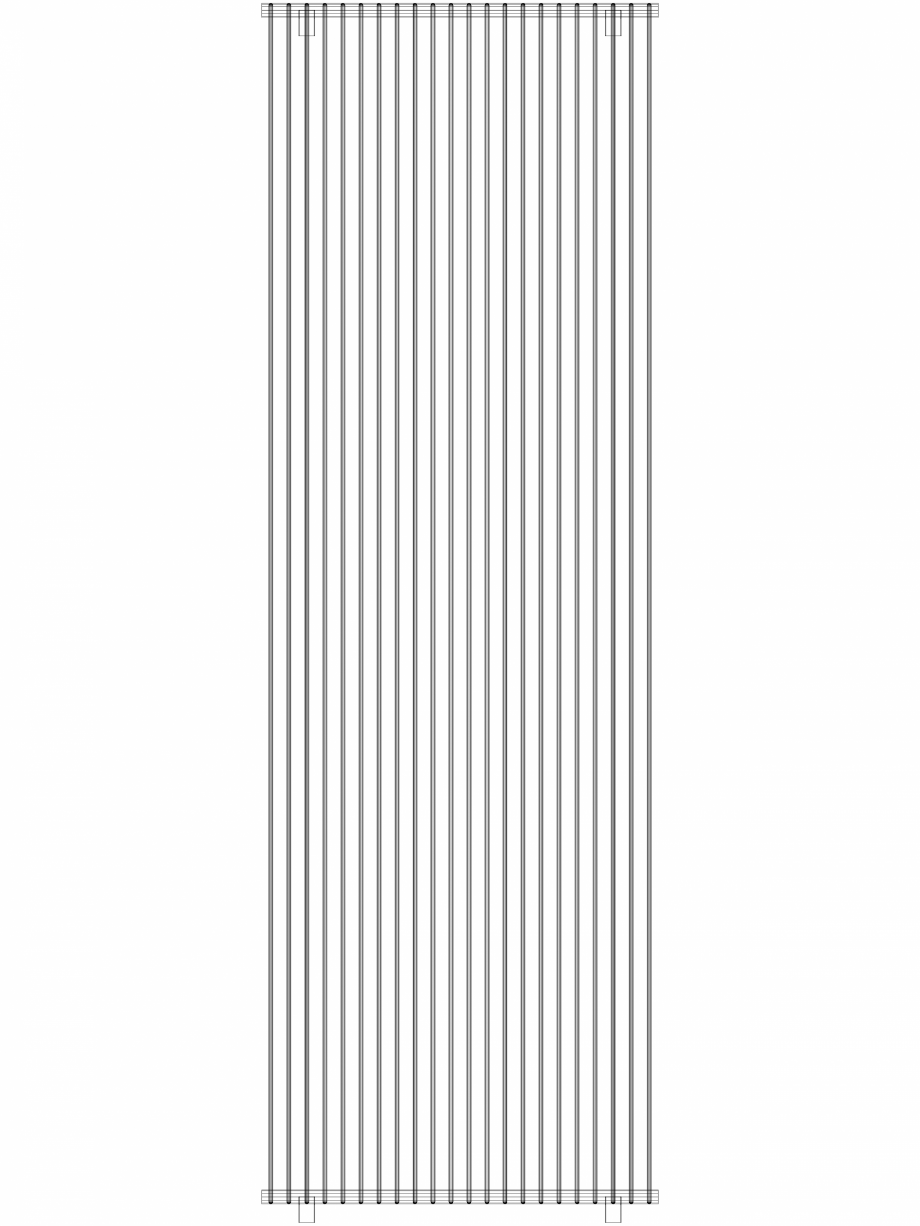 Pagina 1 - CAD-DWG calorifer_decorativ_TULIPA-TV1_3000-990_3D VASCO Detaliu de produs TULIPA...