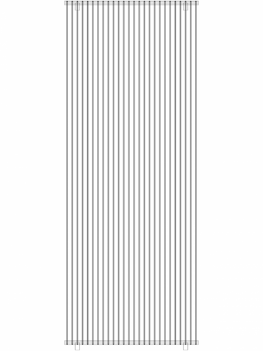 Pagina 1 - CAD-DWG calorifer_decorativ_TULIPA-TV1_3000-1170_3D VASCO Detaliu de produs TULIPA...