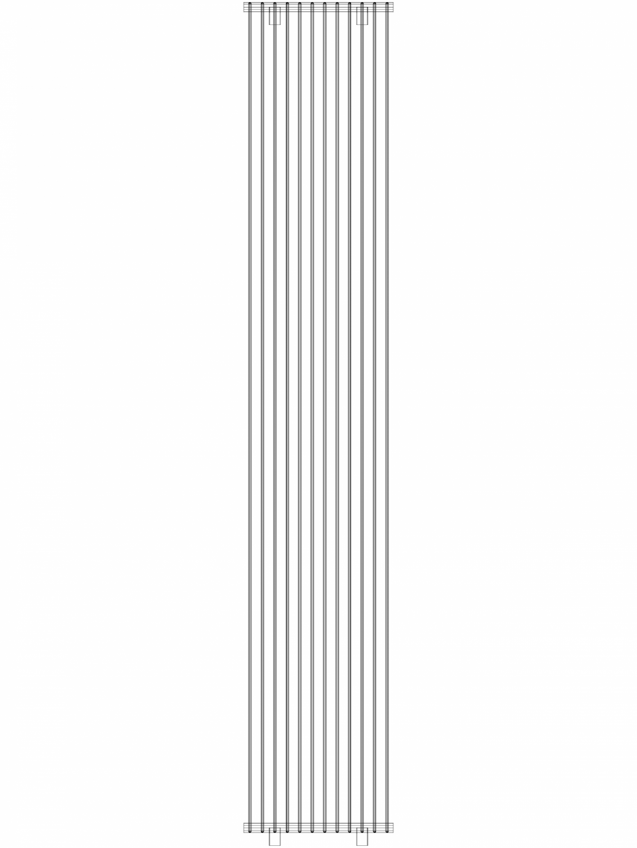 Pagina 1 - CAD-DWG calorifer_decorativ_TULIPA-TV1_3000-540_3D VASCO Detaliu de produs TULIPA...