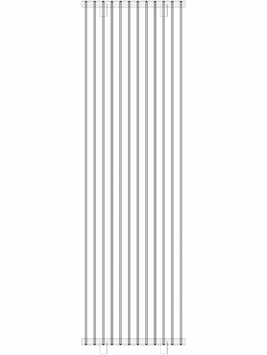 Pagina 1 - CAD-DWG calorifer_decorativ_TULIPA-TV2_1800-540_3D VASCO Detaliu de produs TULIPA...