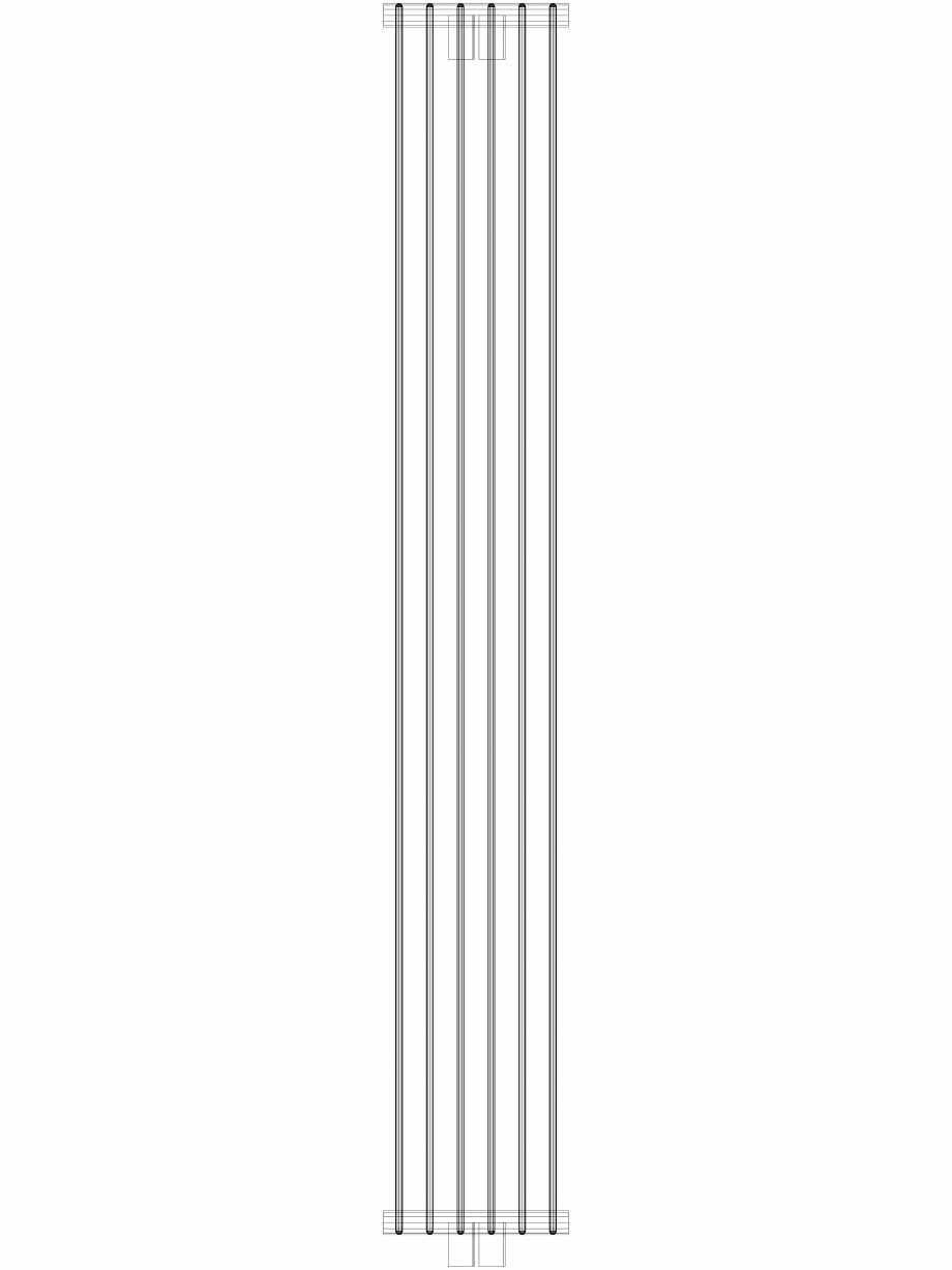 Pagina 1 - CAD-DWG calorifer_decorativ_TULIPA-TV2_1800-270_3D VASCO Detaliu de produs TULIPA...