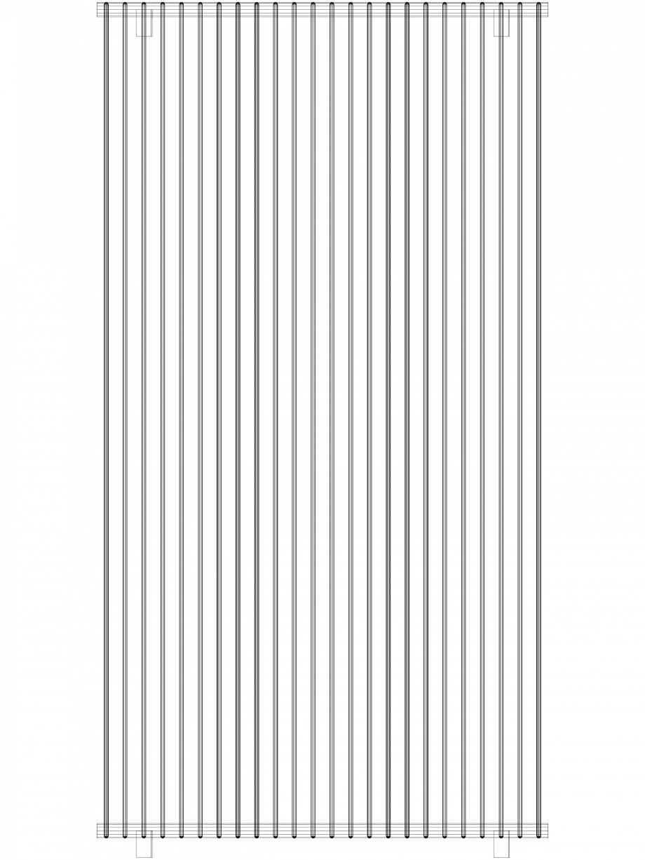 Pagina 1 - CAD-DWG calorifer_decorativ_TULIPA-TV2_2000-1080_3D VASCO Detaliu de produs TULIPA...