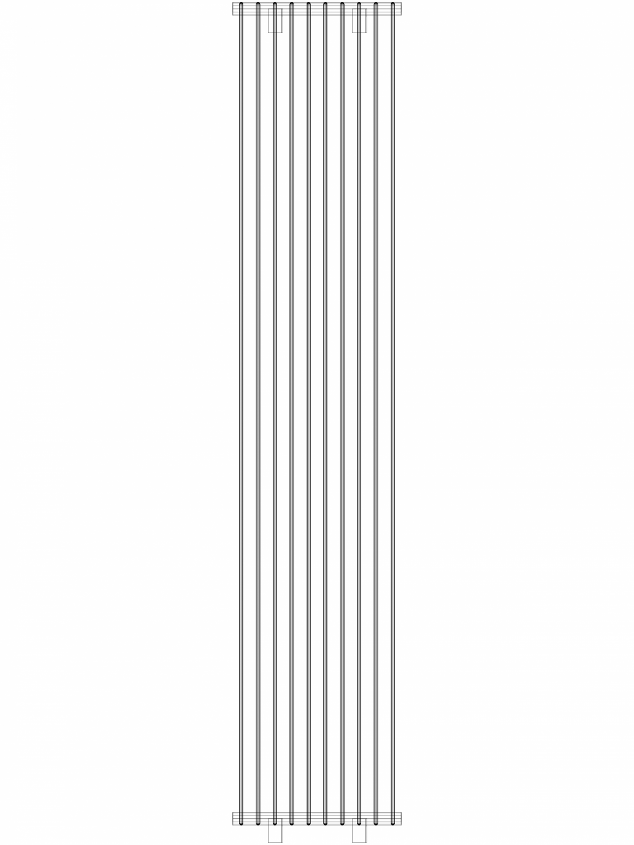 Pagina 1 - CAD-DWG calorifer_decorativ_TULIPA-TV2_2200-450_3D VASCO Detaliu de produs TULIPA...
