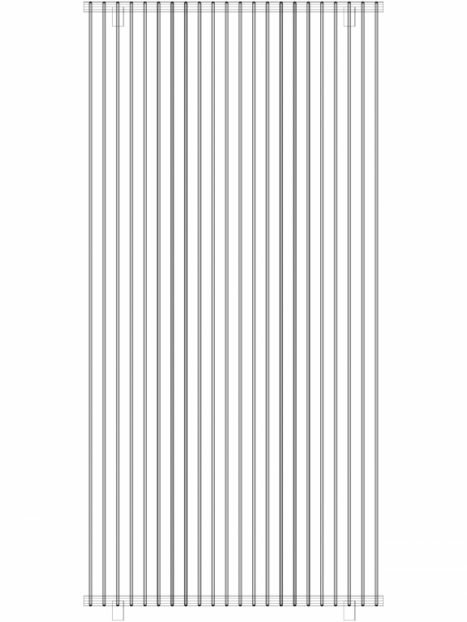Pagina 1 - CAD-DWG calorifer_decorativ_TULIPA-TV2_2000-990_3D VASCO Detaliu de produs TULIPA...