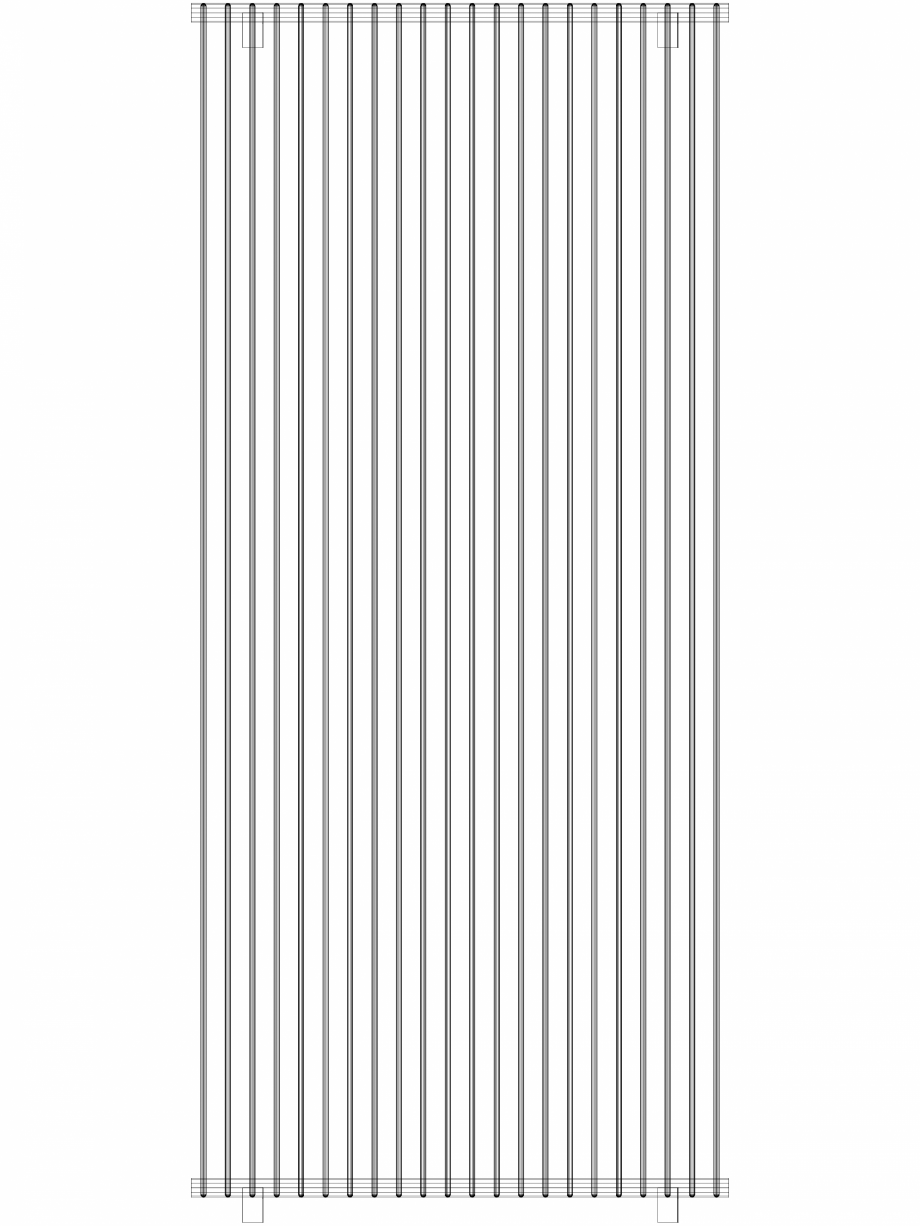 Pagina 1 - CAD-DWG calorifer_decorativ_TULIPA-TV2_2200-990_3D VASCO Detaliu de produs TULIPA...