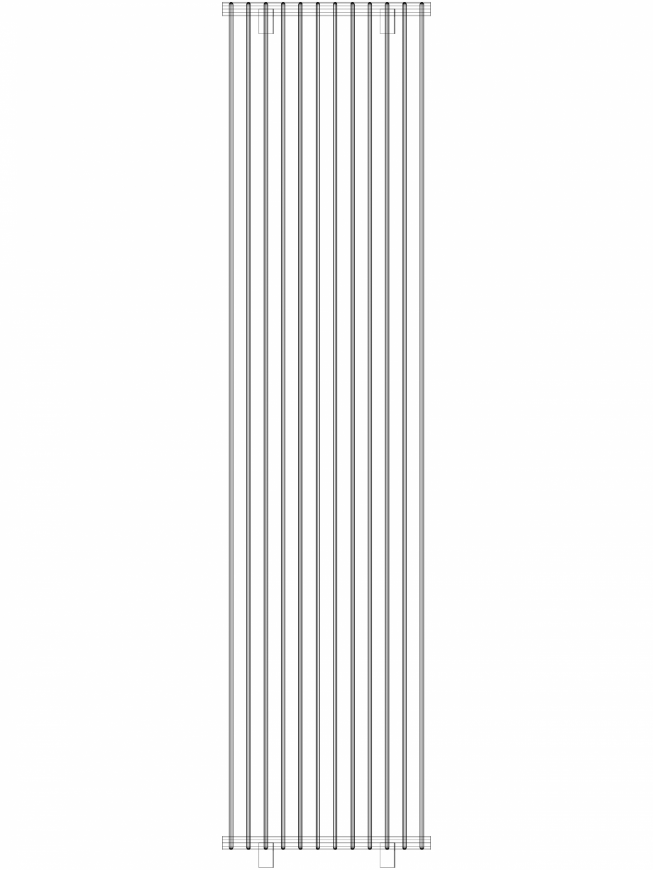 Pagina 1 - CAD-DWG calorifer_decorativ_TULIPA-TV2_2200-540_3D VASCO Detaliu de produs TULIPA...