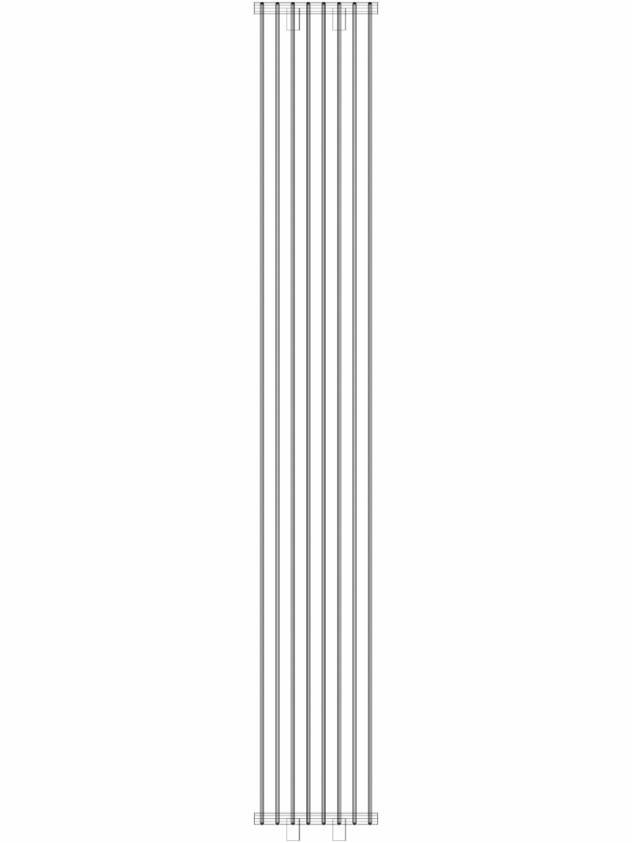 Pagina 1 - CAD-DWG calorifer_decorativ_TULIPA-TV2_2400-360_3D VASCO Detaliu de produs TULIPA...