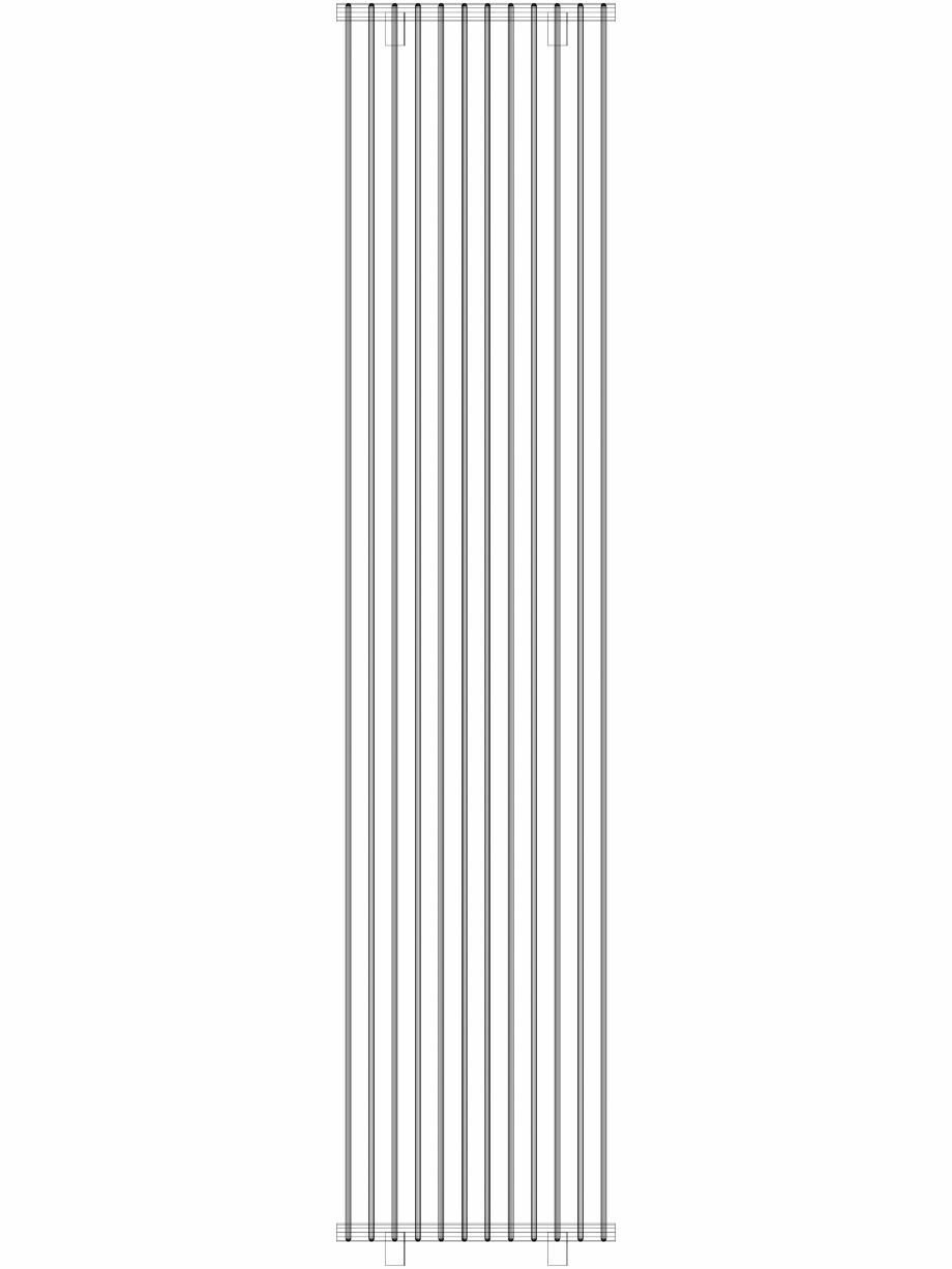 Pagina 1 - CAD-DWG calorifer_decorativ_TULIPA-TV2_2400-540_3D VASCO Detaliu de produs TULIPA...