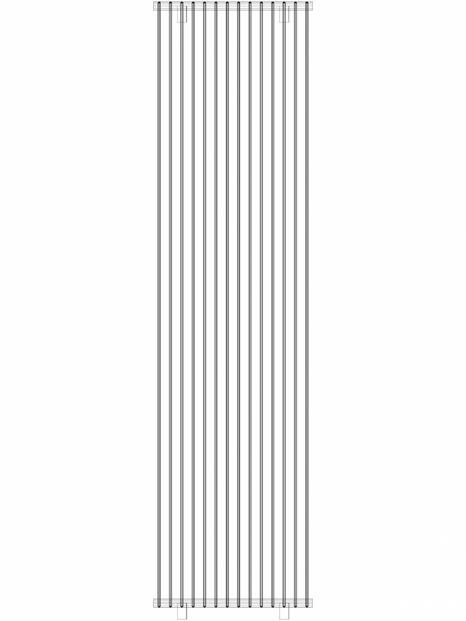 Pagina 1 - CAD-DWG calorifer_decorativ_TULIPA-TV2_2400-630_3D VASCO Detaliu de produs TULIPA...