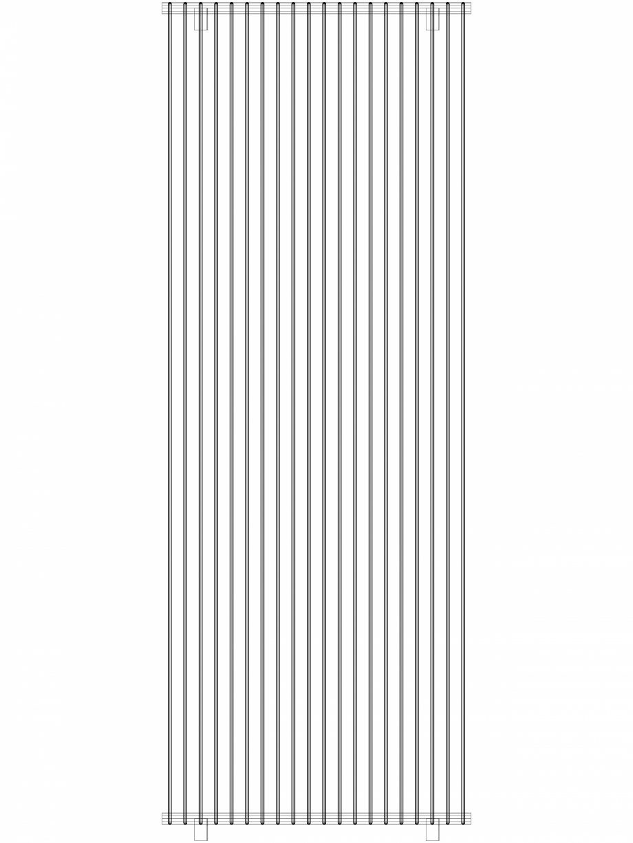 Pagina 1 - CAD-DWG calorifer_decorativ_TULIPA-TV2_2400-900_3D VASCO Detaliu de produs TULIPA...