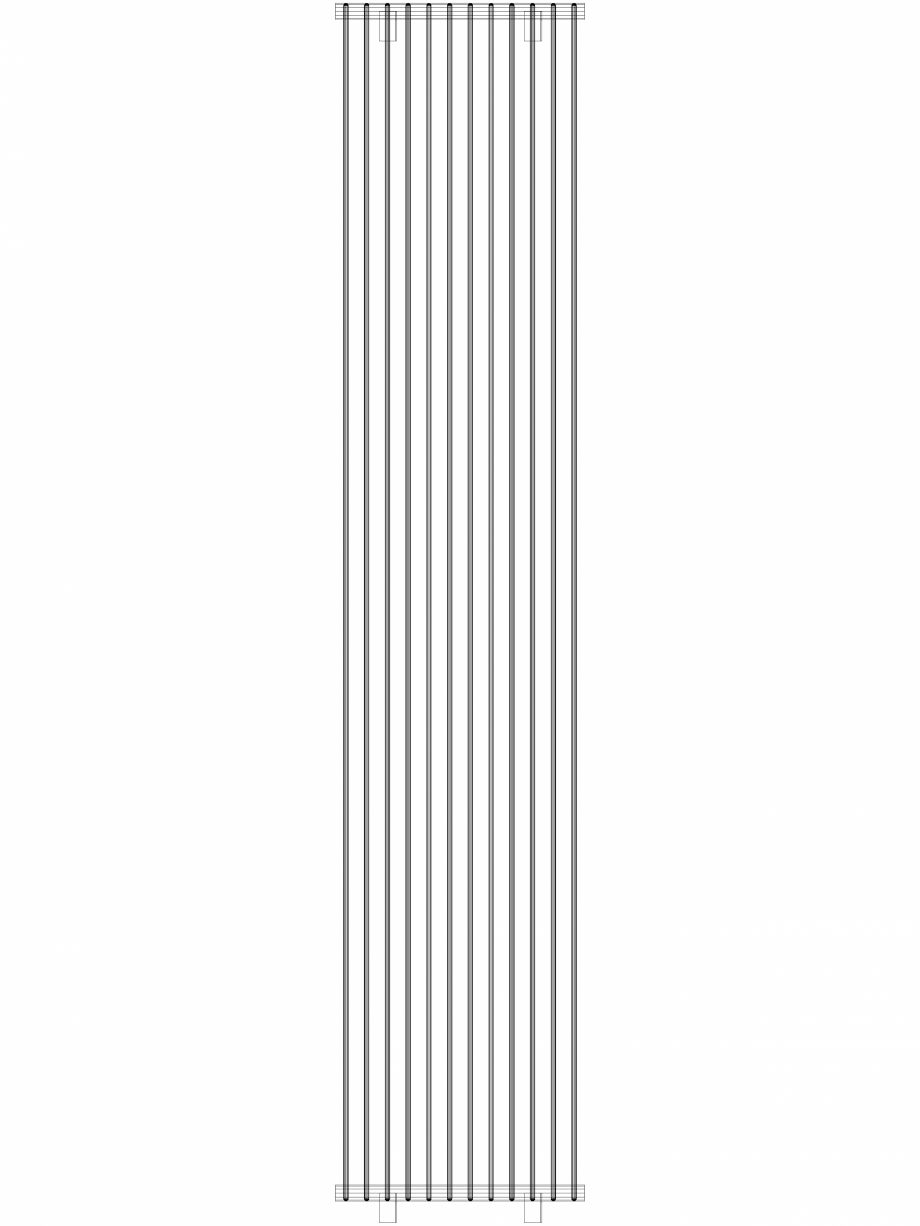 Pagina 1 - CAD-DWG calorifer_decorativ_TULIPA-TV2_2600-540_3D VASCO Detaliu de produs TULIPA...
