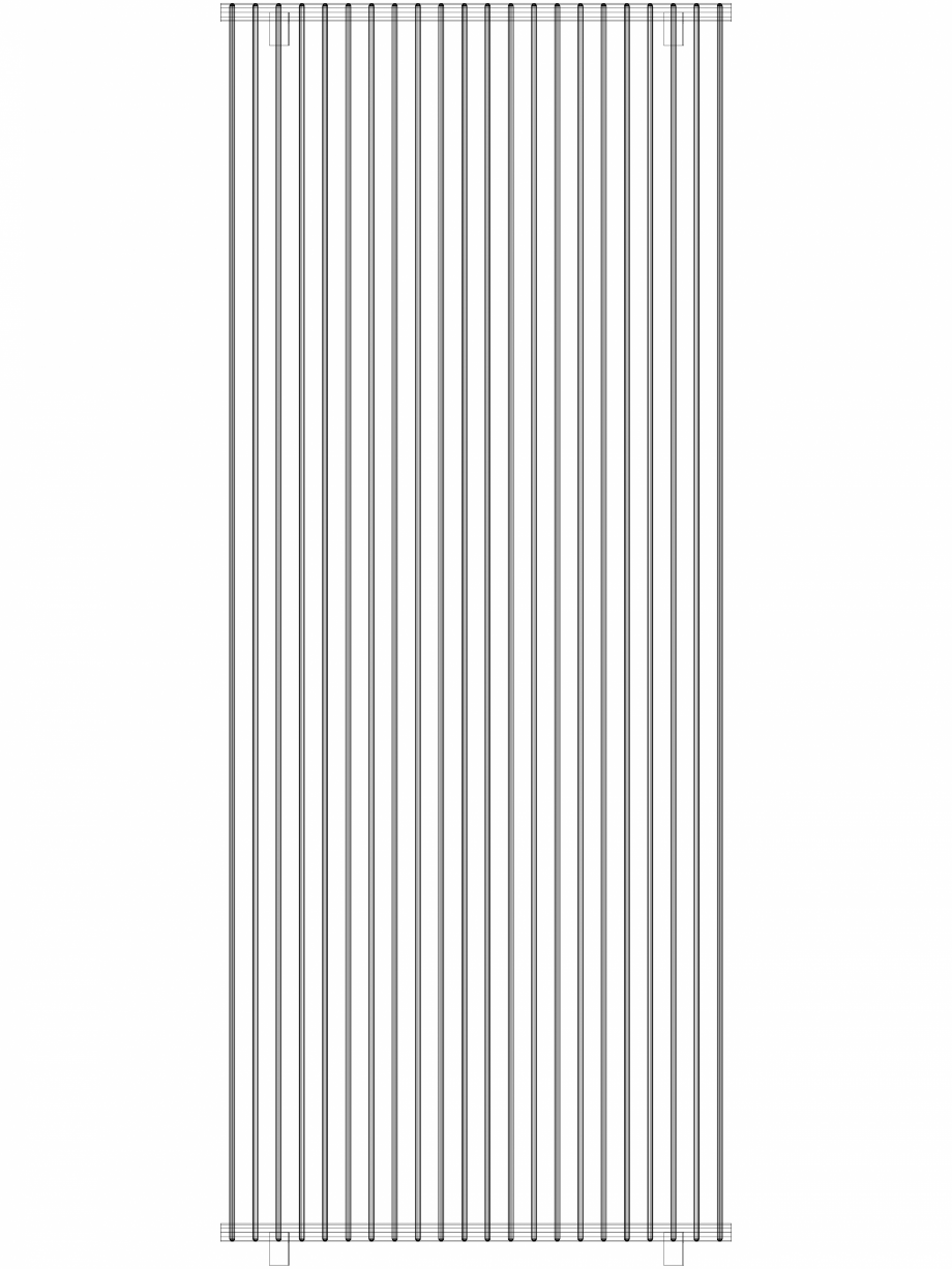 Pagina 1 - CAD-DWG calorifer_decorativ_TULIPA-TV2_2400-990_3D VASCO Detaliu de produs TULIPA...
