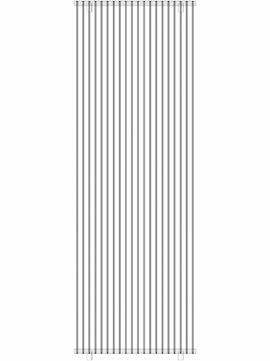 Pagina 1 - CAD-DWG calorifer_decorativ_TULIPA-TV2_2600-900_3D VASCO Detaliu de produs TULIPA...
