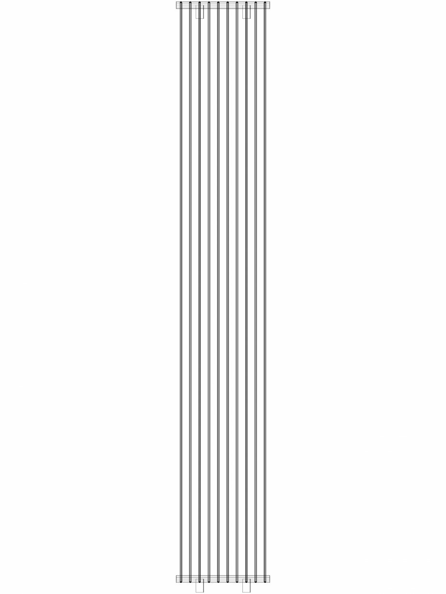 Pagina 1 - CAD-DWG calorifer_decorativ_TULIPA-TV2_2800-450_3D VASCO Detaliu de produs TULIPA...
