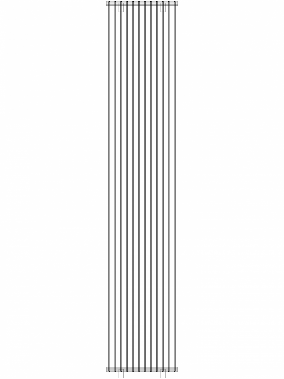 Pagina 1 - CAD-DWG calorifer_decorativ_TULIPA-TV2_2800-540_3D VASCO Detaliu de produs TULIPA...
