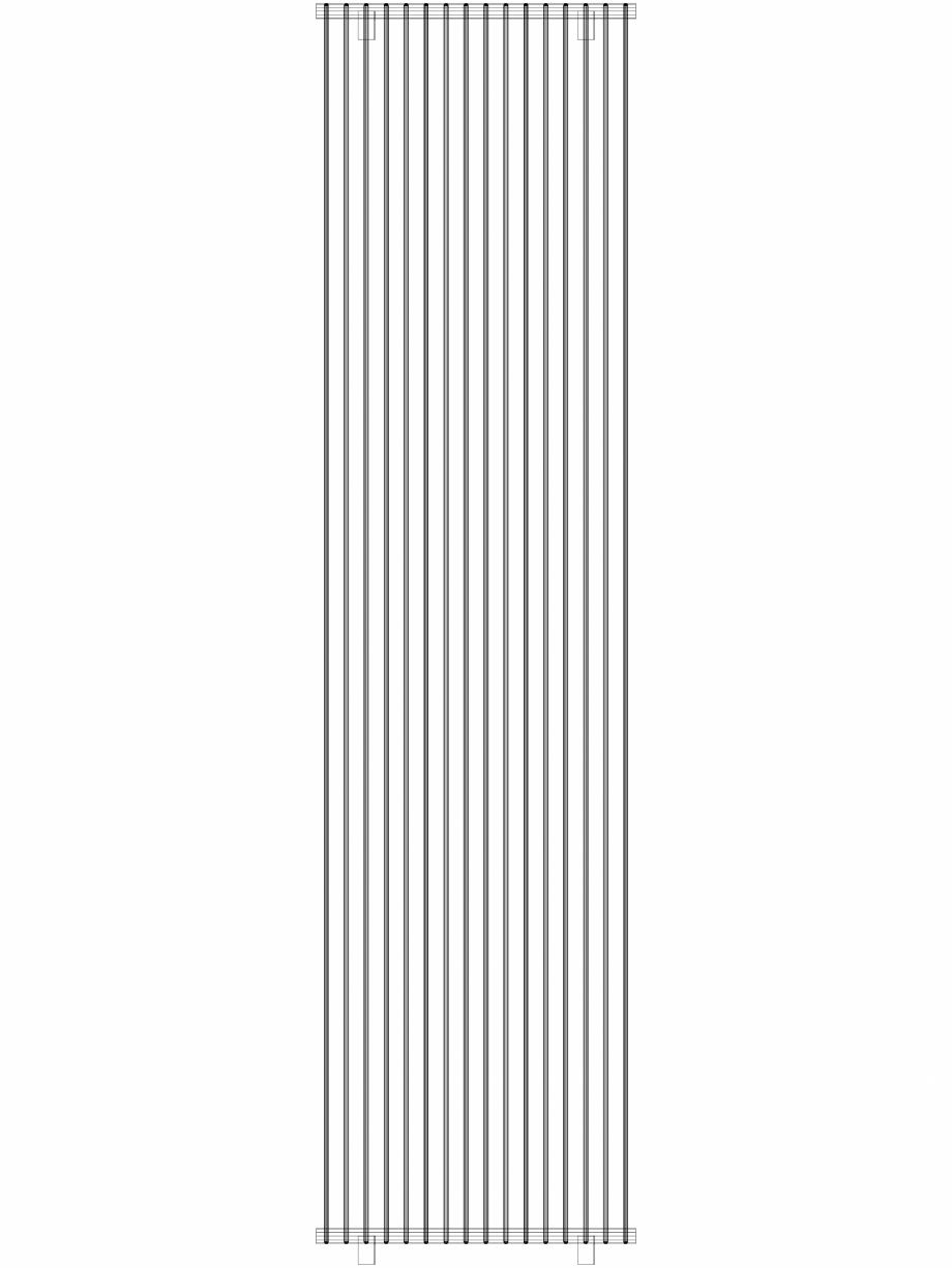 Pagina 1 - CAD-DWG calorifer_decorativ_TULIPA-TV2_2800-720_3D VASCO Detaliu de produs TULIPA...
