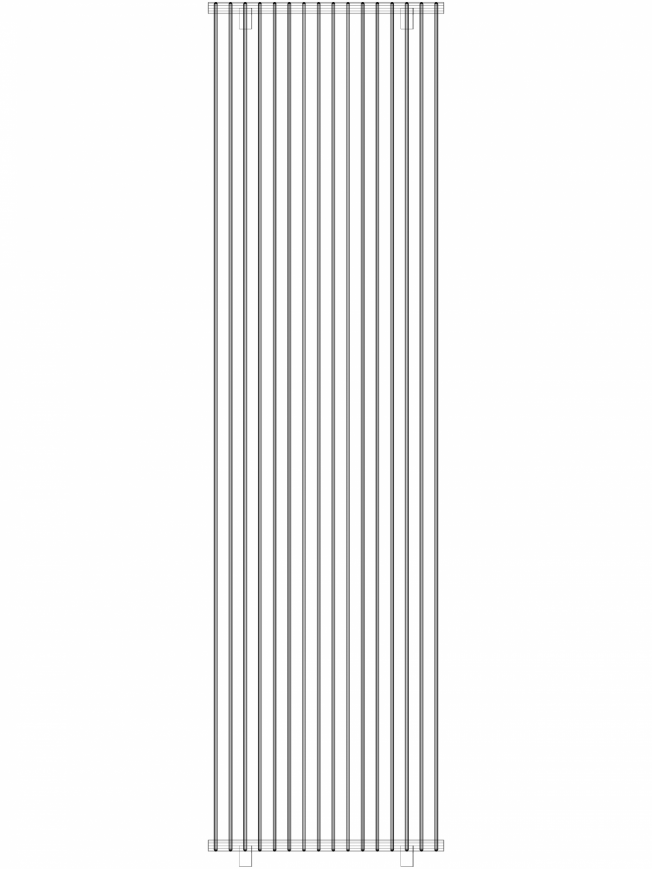 Pagina 1 - CAD-DWG calorifer_decorativ_TULIPA-TV2_2600-720_3D VASCO Detaliu de produs TULIPA...