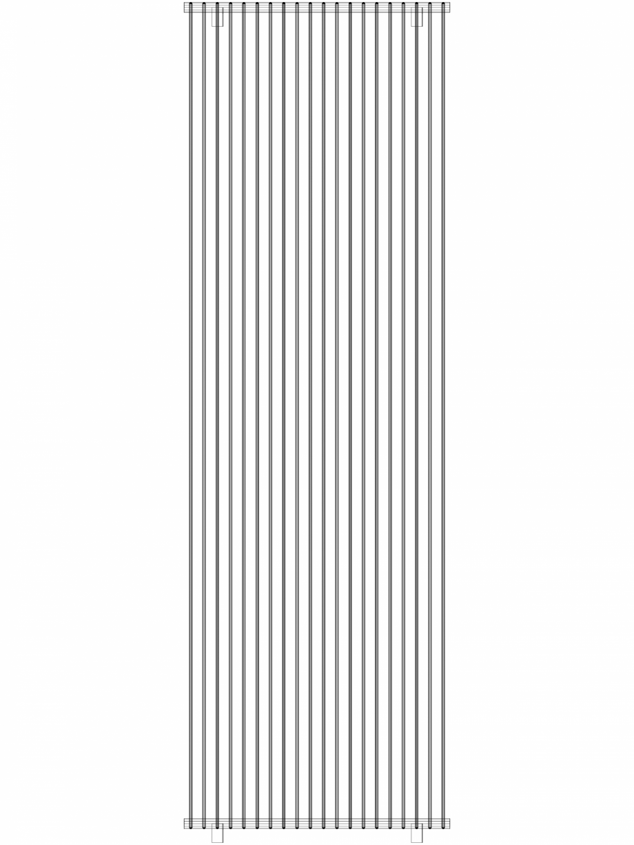 Pagina 1 - CAD-DWG calorifer_decorativ_TULIPA-TV2_2800-900_3D VASCO Detaliu de produs TULIPA...