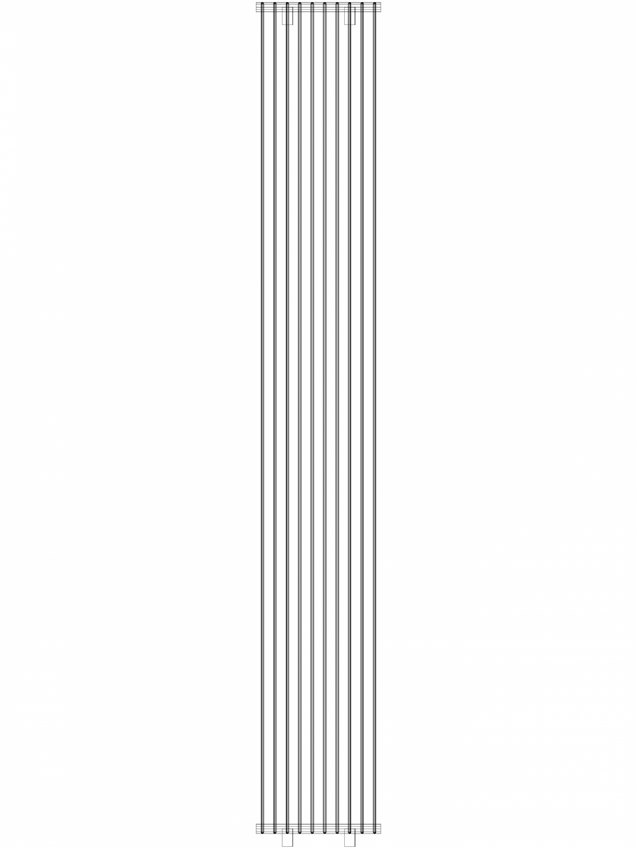 Pagina 1 - CAD-DWG calorifer_decorativ_TULIPA-TV2_3000-450_3D VASCO Detaliu de produs TULIPA...